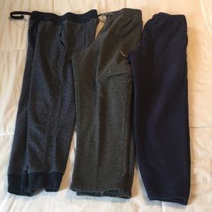 Bundle of boys sweats. All fit size 7/8.